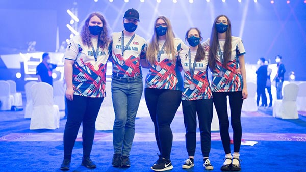 Great Britain Dota 2 Women’s team secure Silver at the inaugural Global Esports Games 2021